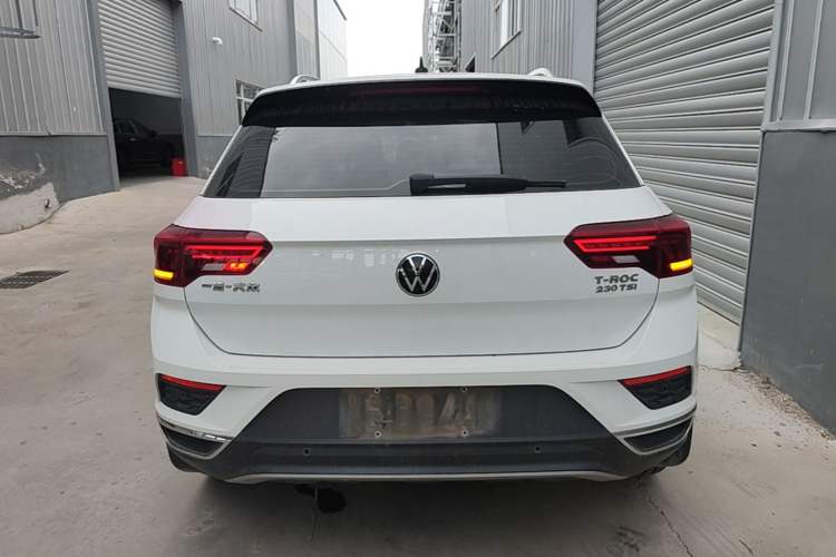 Used Volkswagen T-ROC 2019 230TSI DSG Two-Wheel-Drive Advanced Version China VI Standard Rear
