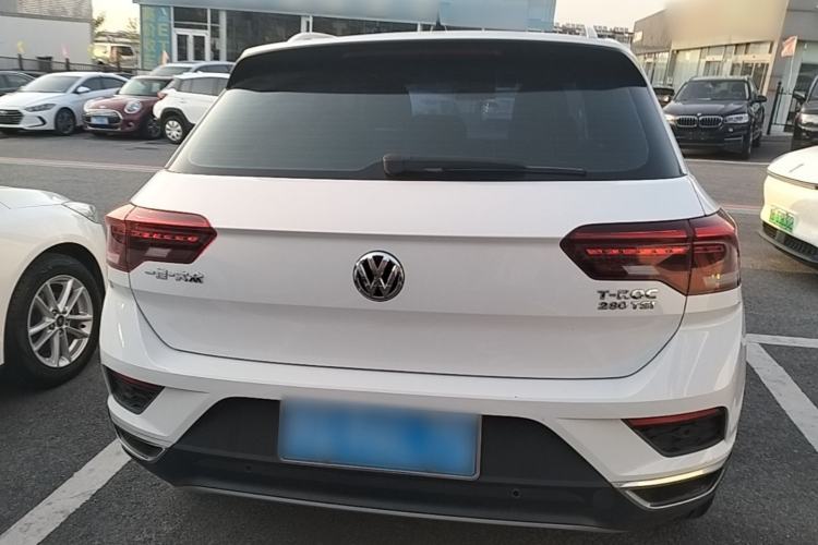 Used Volkswagen T-ROC 2019 280TSI DSG Two-Wheel Drive Comfort Version China VI Standard Rear