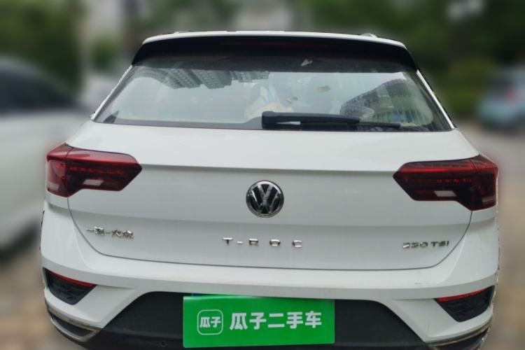 Used Volkswagen T-ROC 2019 230TSI DSG Two-Wheel-Drive Advanced Version China VI Standard Rear