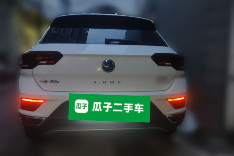 Used Volkswagen T-ROC 2019 230TSI DSG Two-Wheel-Drive Advanced Version China VI Standard Rear