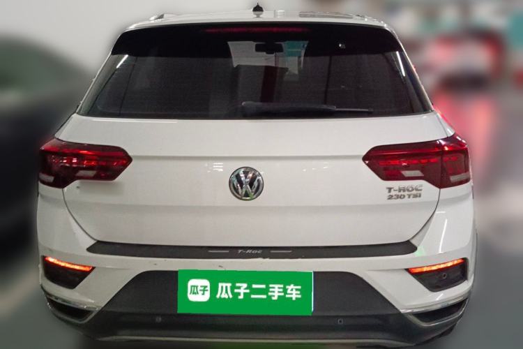Used Volkswagen T-ROC 2019 230TSI DSG Two-Wheel-Drive Advanced Version China VI Standard Rear