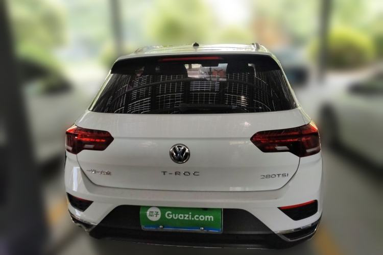 Used Volkswagen T-ROC 2019 280TSI DSG Two-Wheel Drive Comfort Version China VI Standard Rear