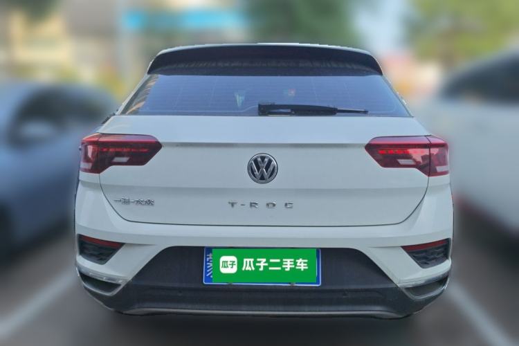 Used Volkswagen T-ROC 2019 230TSI DSG Two-Wheel-Drive Advanced Version China VI Standard Rear