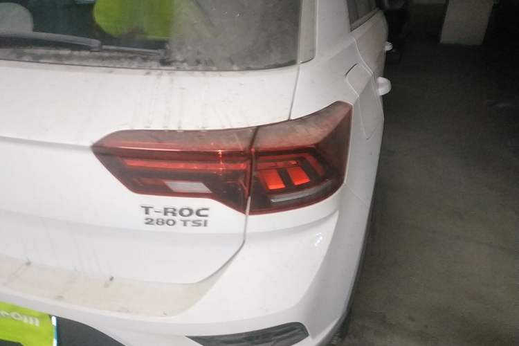 Used Volkswagen T-ROC 2019 280TSI DSG Four-Wheel Drive Luxury Version China V Standard Right Rear Taillight