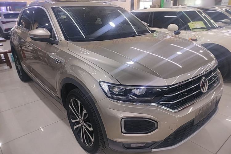 Used Volkswagen T-ROC 2019 280TSI DSG Two-Wheel Drive Comfort Version China VI Standard Front Right 45 Deg