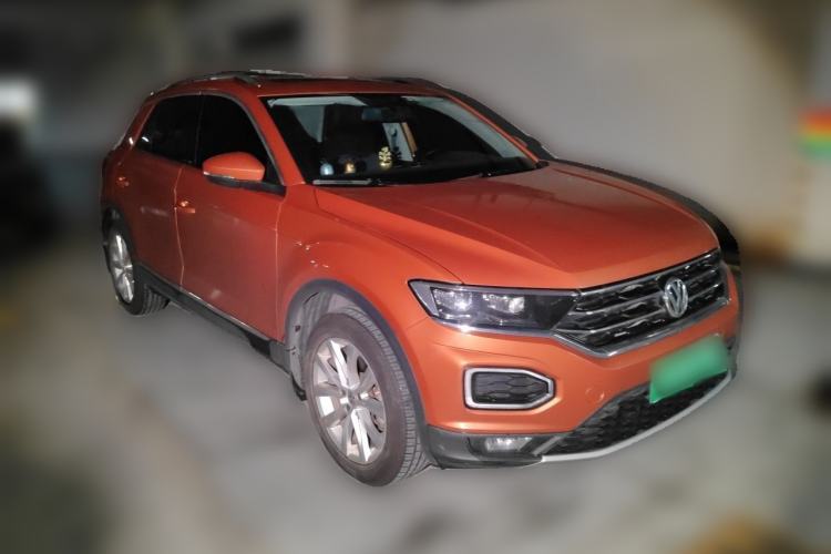Used Volkswagen T-ROC 2019 230TSI DSG Two-Wheel-Drive Advanced Version China VI Standard Front Right 45 Deg
