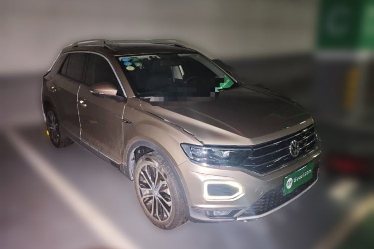 Used Volkswagen T-ROC 2019 280TSI DSG Two-Wheel Drive Comfort Version China VI Standard Front Right 45 Deg