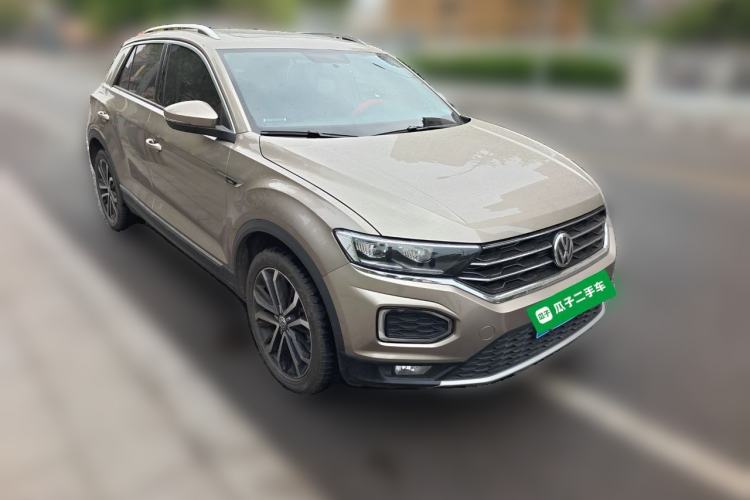 Used Volkswagen T-ROC 2019 280TSI DSG Two-Wheel Drive Comfort Version China VI Standard Front Right 45 Deg