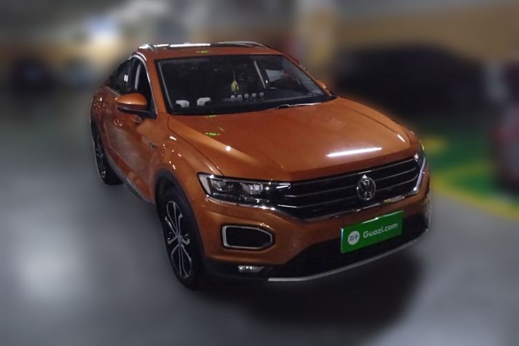 Used Volkswagen T-ROC 2019 280TSI DSG Two-Wheel Drive Comfort Version China VI Standard Front Right 45 Deg