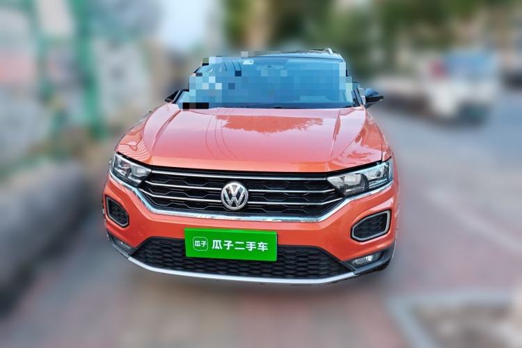 Used Volkswagen T-ROC 2019 280TSI DSG Two-Wheel Drive Comfort Version China V Emission Standard Front