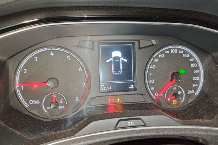 Used Volkswagen T-ROC 2019 280TSI DSG Two-Wheel Drive Comfort Version China V Emission Standard Instrument Cluster