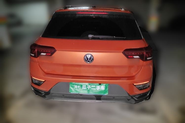 Used Volkswagen T-ROC 2019 230TSI DSG Two-Wheel-Drive Advanced Version China VI Standard Rear