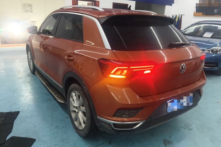Used Volkswagen T-ROC 2019 230TSI DSG Two-Wheel-Drive Advanced Version China VI Standard Rear Left 45 Deg