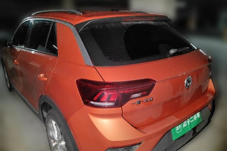 Used Volkswagen T-ROC 2019 230TSI DSG Two-Wheel-Drive Advanced Version China VI Standard Rear Left 45 Deg