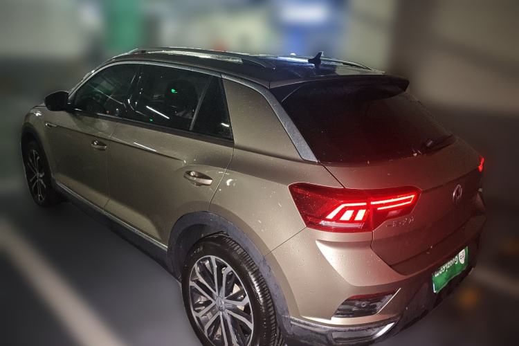 Used Volkswagen T-ROC 2019 280TSI DSG Two-Wheel Drive Comfort Version China VI Standard Rear Left 45 Deg