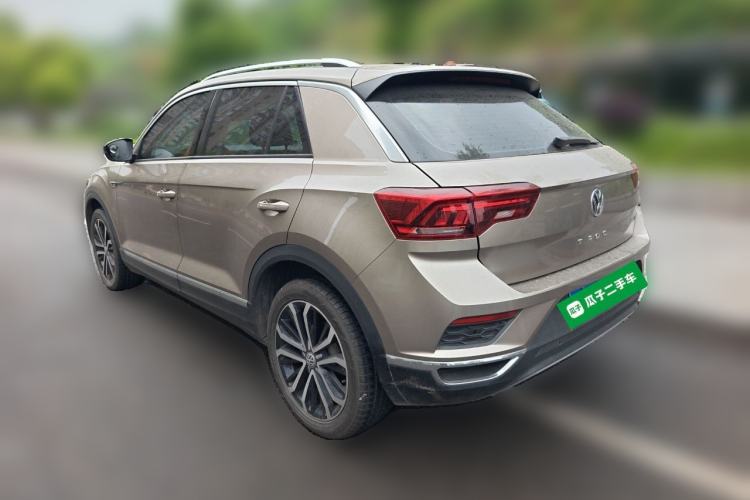 Used Volkswagen T-ROC 2019 280TSI DSG Two-Wheel Drive Comfort Version China VI Standard Rear Left 45 Deg