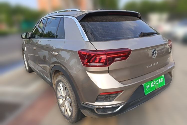 Used Volkswagen T-ROC 2019 230TSI DSG Two-Wheel-Drive Advanced Version China VI Standard Rear Left 45 Deg