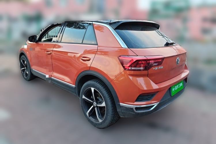 Used Volkswagen T-ROC 2019 280TSI DSG Two-Wheel Drive Comfort Version China V Emission Standard Rear Left 45 Deg