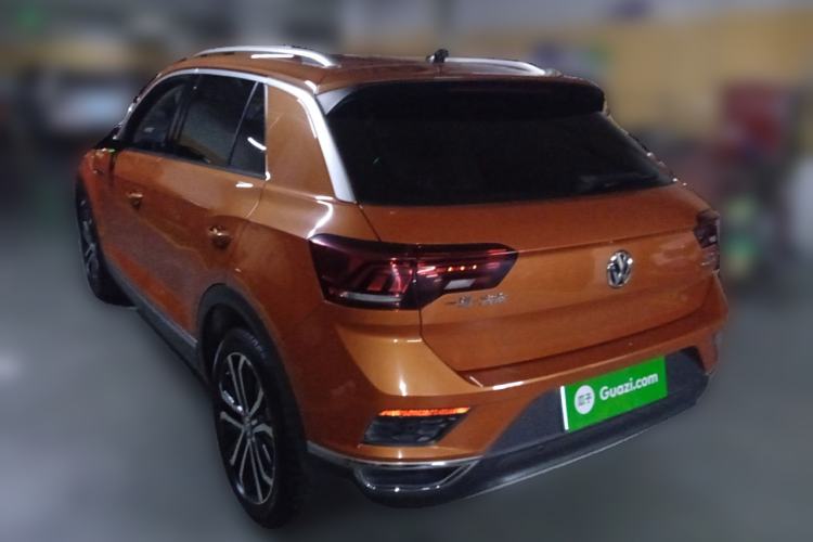 Used Volkswagen T-ROC 2019 280TSI DSG Two-Wheel Drive Comfort Version China VI Standard Rear Left 45 Deg