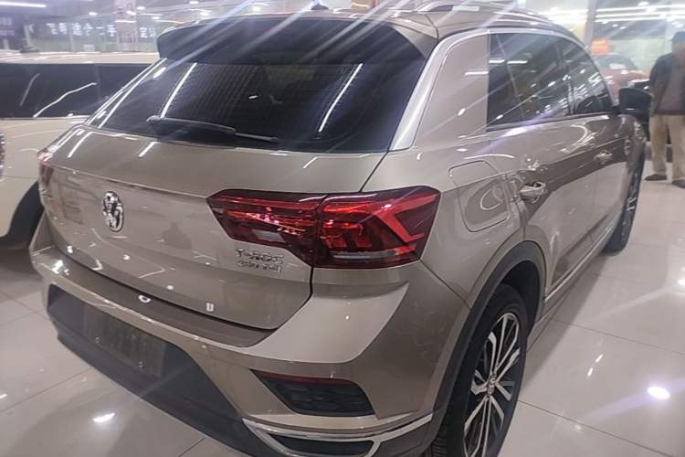 Used Volkswagen T-ROC 2019 280TSI DSG Two-Wheel Drive Comfort Version China VI Standard Rear Right 45 Deg