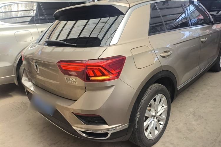 Used Volkswagen T-ROC 2019 230TSI DSG Two-Wheel-Drive Advanced Version China VI Standard Rear Right 45 Deg