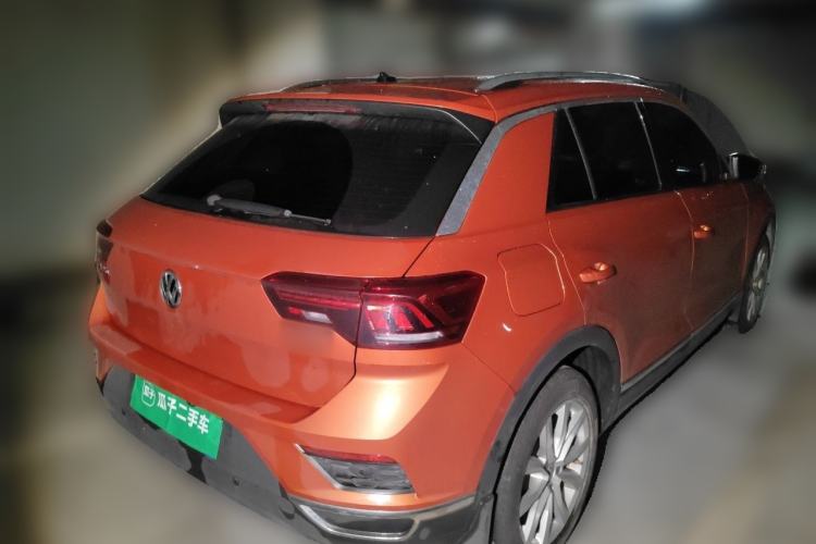 Used Volkswagen T-ROC 2019 230TSI DSG Two-Wheel-Drive Advanced Version China VI Standard Rear Right 45 Deg