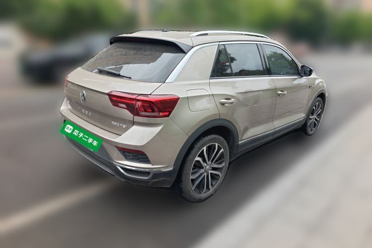 Used Volkswagen T-ROC 2019 280TSI DSG Two-Wheel Drive Comfort Version China VI Standard Rear Right 45 Deg