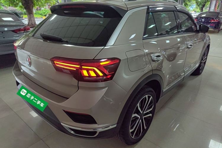 Used Volkswagen T-ROC 2019 280TSI DSG Two-Wheel Drive Comfort Version China VI Standard Rear Right 45 Deg