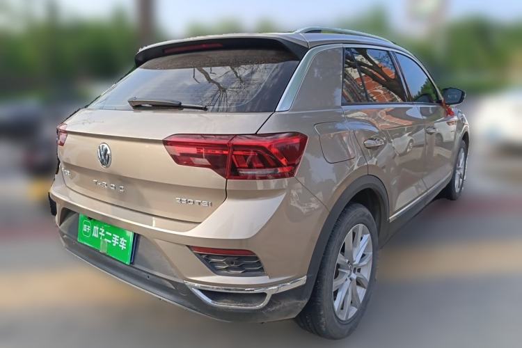 Used Volkswagen T-ROC 2019 230TSI DSG Two-Wheel-Drive Advanced Version China VI Standard Rear Right 45 Deg