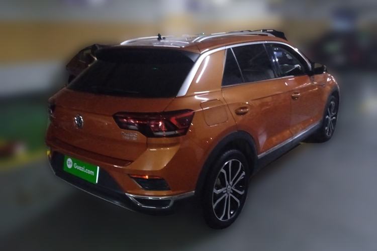 Used Volkswagen T-ROC 2019 280TSI DSG Two-Wheel Drive Comfort Version China VI Standard Rear Right 45 Deg