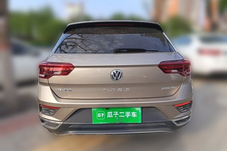 Used Volkswagen T-ROC 2019 230TSI DSG Two-Wheel-Drive Advanced Version China VI Standard Rear