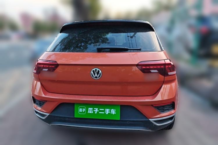 Used Volkswagen T-ROC 2019 280TSI DSG Two-Wheel Drive Comfort Version China V Emission Standard Rear