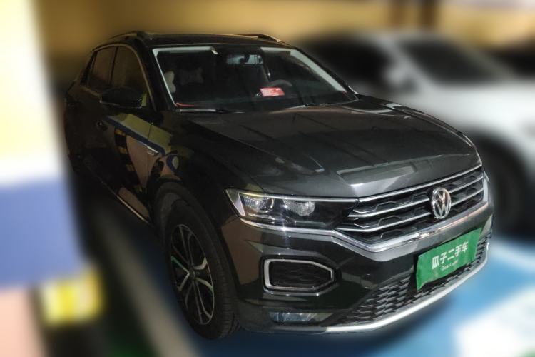 Used Volkswagen T-ROC 2020 280TSI DSG Two-Wheel Drive Comfort Version Front Right 45 Deg