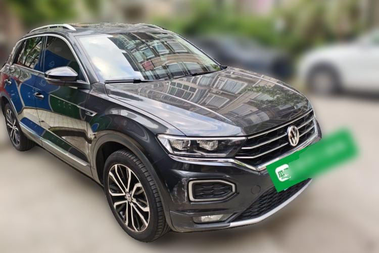 Used Volkswagen T-ROC 2020 280TSI DSG Two-Wheel Drive Comfort Version Front Right 45 Deg