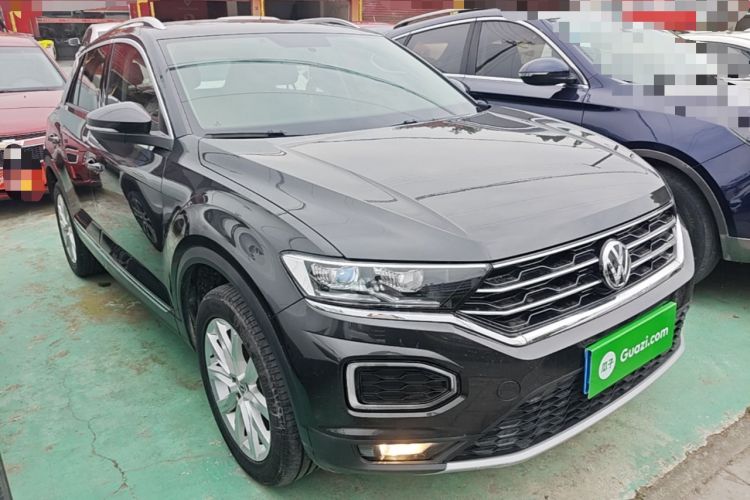 Used Volkswagen T-ROC 2020 280TSI DSG Two-Wheel-Drive Elite Version Front Right 45 Deg