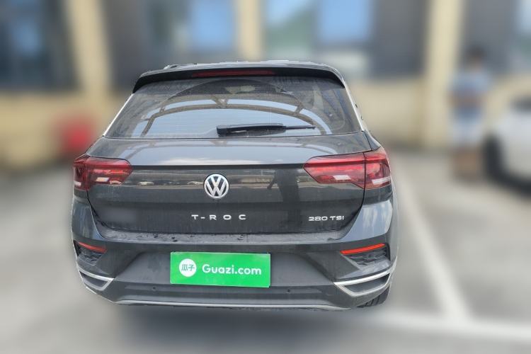 Used Volkswagen T-ROC 2020 280TSI DSG Two-Wheel Drive Comfort Version Rear