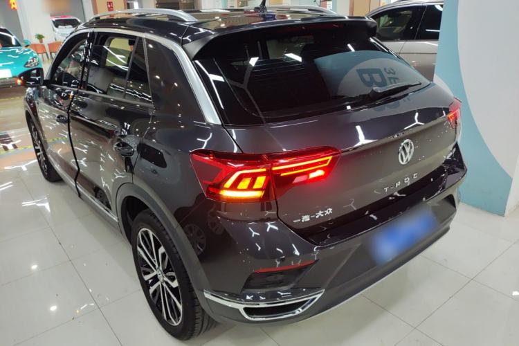 Used Volkswagen T-ROC 2020 280TSI DSG Two-Wheel Drive Comfort Version Rear Left 45 Deg