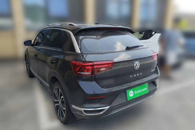 Used Volkswagen T-ROC 2020 280TSI DSG Two-Wheel Drive Comfort Version Rear Left 45 Deg