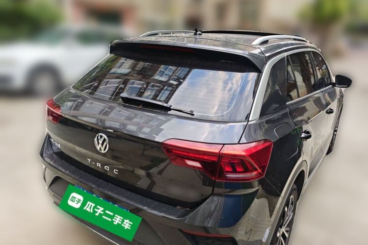 Used Volkswagen T-ROC 2020 280TSI DSG Two-Wheel Drive Comfort Version Rear Right 45 Deg
