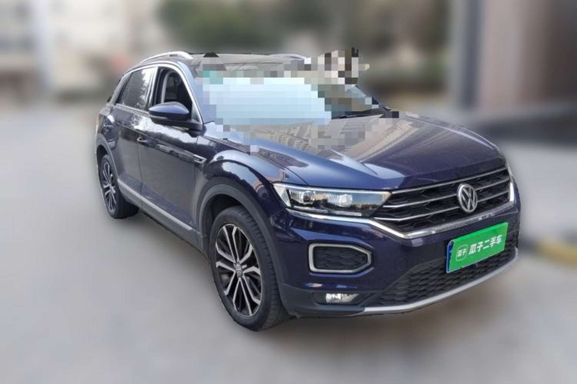 Used Volkswagen T-ROC 2020 280TSI DSG Two-Wheel Drive Comfort Version Front Right 45 Deg