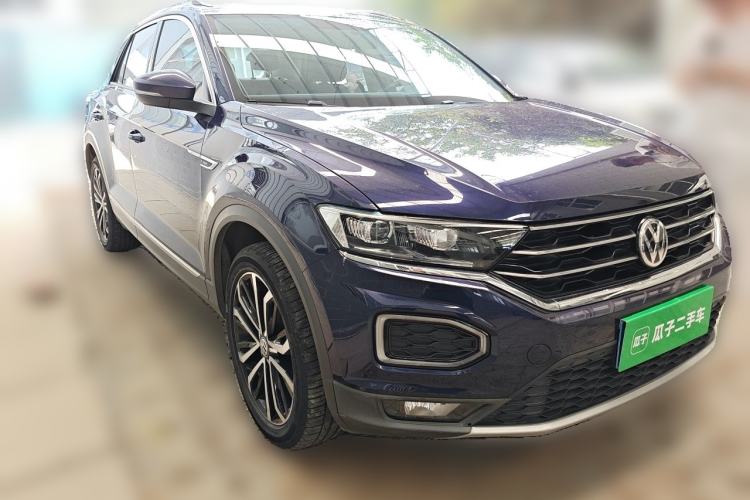 Used Volkswagen T-ROC 2020 280TSI DSG Two-Wheel Drive Comfort Version Front Right 45 Deg