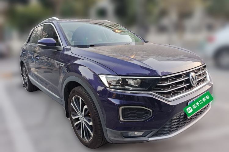 Used Volkswagen T-ROC 2020 280TSI DSG Two-Wheel Drive Comfort Version Front Right 45 Deg