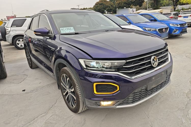Used Volkswagen T-ROC 2020 280TSI DSG Two-Wheel Drive Comfort Version Front Right 45 Deg