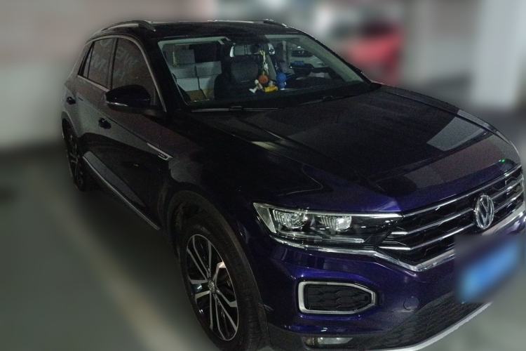 Used Volkswagen T-ROC 2020 280TSI DSG Two-Wheel Drive Comfort Version Front Right 45 Deg