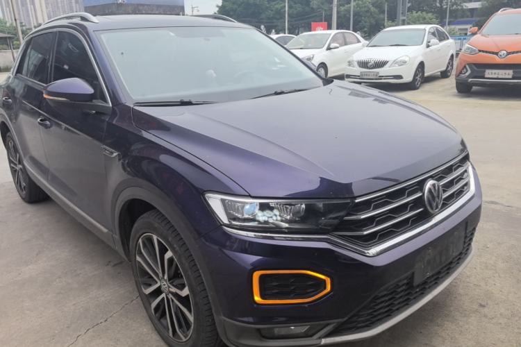 Used Volkswagen T-ROC 2020 280TSI DSG Two-Wheel Drive Comfort Version Front Right 45 Deg