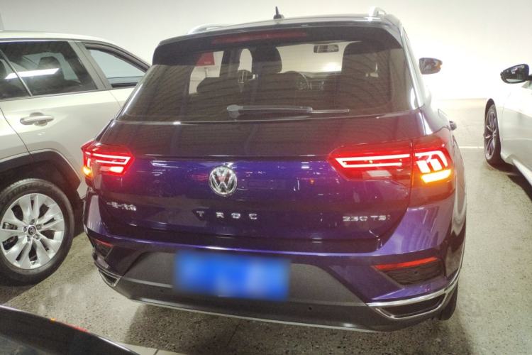 Used Volkswagen T-ROC 2020 230TSI DSG Two-Wheel Drive Advanced Version Rear