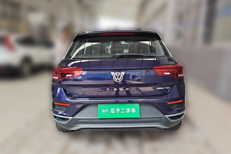Used Volkswagen T-ROC 2020 280TSI DSG Two-Wheel Drive Comfort Version Rear
