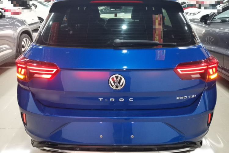 Used Volkswagen T-ROC 2020 280TSI DSG Two-Wheel Drive R-Line Pro Rear