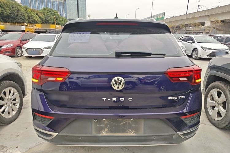 Used Volkswagen T-ROC 2020 280TSI DSG Two-Wheel Drive Comfort Version Rear