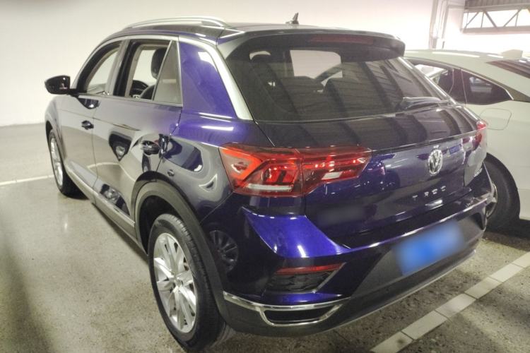 Used Volkswagen T-ROC 2020 230TSI DSG Two-Wheel Drive Advanced Version Rear Left 45 Deg